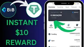 New Exchange | BiB Vip Exchange | Earn $10 Free Everyday ||🔥$5+Par Account Sign Up Total Earn $15