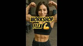 Workshop FBB Flex: Biceps Power! 💪🔧 #girlswholift #fitness #shorts