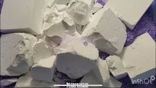 Plain soft Gymchalk | Satisfying Crumbles | Ashmiredits 🤍