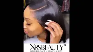 😍This is FLAWLESS Bob!! Do you think so? #shorts #bob #bobwig #xrsbeautyhair #clearlacewig #hdlace