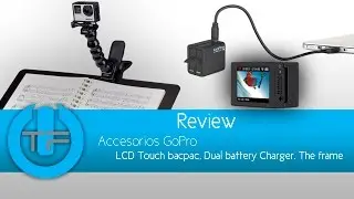 Accesorios GoPro Hero 4 - LCD Touch, Dual Battery Charge, Frame