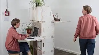 Immer flexibel bleiben - Der WERKHAUS Sekret&auml;r zum Stecken
