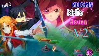 Rov Mod Skin Kirito Asuna v2| มอดสกิน คิริโตะ อาสึนะ 2 Full patch 1.46.2 No Error Voice