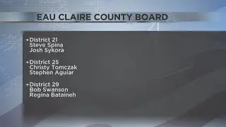 Eau Claire County Board candidates announced ahead of spring election