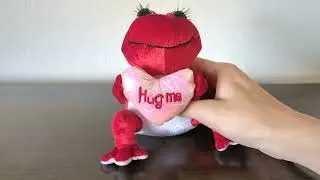 Gemmy's Funky Frogs (Keychain/Clips) - You Are My Sunshine (red)