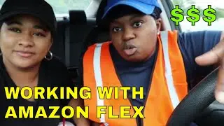 DRIVING FOR AMAZON FLEX RIDE ALONG | STEP BY STEP (VLOG)