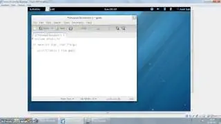 Using gedit to edit C and Python programs on Fedora 18