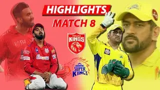 CSK VS PBKS IPL 2021 HIGHLIGHT 16/04/2021 | 8 OF 60 | IPL 2021 HIGHLIGHT || NATION LIVE IPTV || IPL