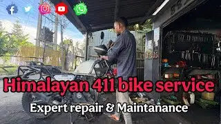 Himalayan 411 Bike Service | Expert Repair & Maintenance🏍️
