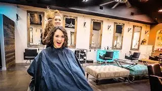 FIRST HAIRCUT in 4 YEARS | My kids SHOCKED reaction 💇‍♀️😱