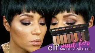 New Elf Mad for Matte2 Palette Makeup Demo & Review