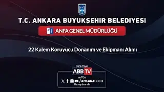 ANFA GENEL M&Uuml;D&Uuml;RL&Uuml;Ğ&Uuml; - 22 Kalem Koruyucu Donanım ve Ekipmanı Alımı