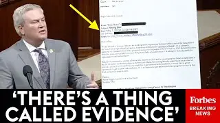 Comer Brings The Receipts To Respond To Jeffries Calling Him 'Stone-Cold Liar' Over Epstein Claim