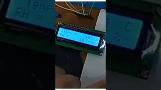 Temperature and humidity measurement system using PIC16F877A microcontroller. 