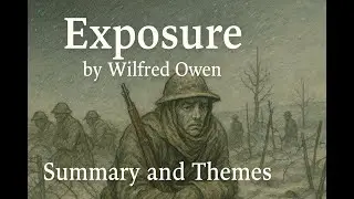 Exposure by Wilfred Owen: Summary and Main Themes in under 5 minutes