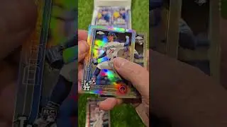 Topps Chrome 25 Box 1 Pack 8 #toppschrome #baseballcards