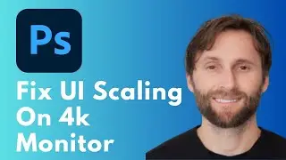 How to Fix Photoshop UI Scaling on a 4k Monitor [Full Guide 2026]