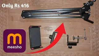 Cheapest Overhead Tripod Only Rs.416 from |Meesho ⚡ Unboxing & Review (2026)|