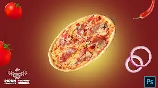 Pizza Poster Design | Adobe Photoshop | Ripon Computer Training School  #Ali_Ahammed_Ripon