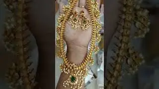 one gram gold buttapusalu long chain collection