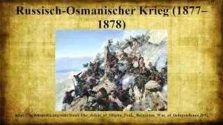 Russisch-Osmanischer Krieg (1877&ndash;1878)