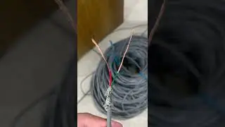 0.5mm 2core sheild wire imported wire Dc cable