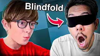 Can I Beat A Kid BLINDFOLDED?