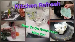 Deep Clean My Gross Kitchen | Under Sink Smells & Garbage Can Wipe Out