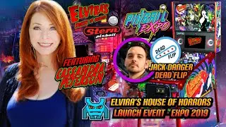 Cassandra Peterson - Elvira's House of Horrors Stern Pinball Launch Event - Pinball Expo Official