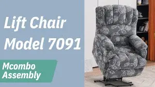 Mcombo Power Lift Chair Model 7091  | Unboxing and Assembling
