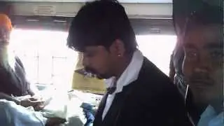 Mr.Ramesh (Railway T.C From SURAT) took 100/-Rs bribe On 14.02.2013 Video-03