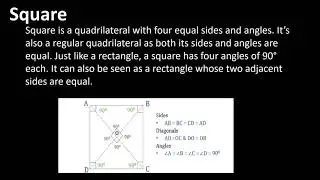 properties of square/maths basics