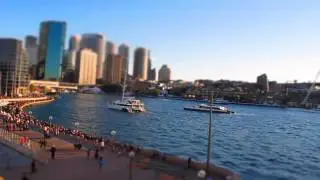 Sydney Harbour Master Steps shooted from Opera House