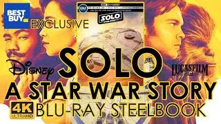 Solo: A Star Wars Story 4K Ultra HD Blu-ray Steelbook Unboxing | Best Buy Exclusive (4K Video)
