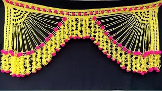 New Long Toran | Gate Parda Banane Ka Tarika | New Gate Parda Design | Gate Parda