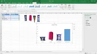 Add images to charts in Excel