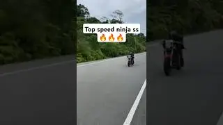 top speed ninja ss 😱🔥🔥 #ninjass #topspeed #balapliar #2stroke