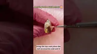 3D rose Cat eye silk Nailart.! #nailart #nails #cateye #trending