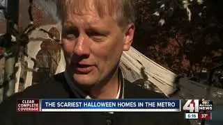 Halloween fanatics go all out with scary decorations in Kansas City