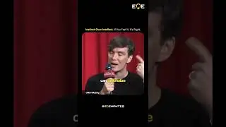 Believe your instinct over intellect - Cillian Murphy