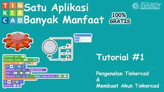 TINKERCAD TUTORIAL | Introduction to Tinkercad and How to Create an Account [Indonesian]