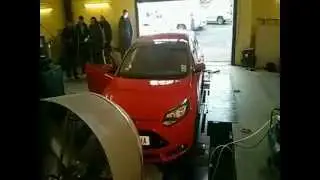 BBR GTI BRACKLEY dyno day 28 december 2013