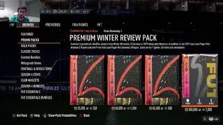 I OPENED THE PREMIUM WINTER REVIEW PACK! | IS IT WORTH 2K FIFA POINTS? | FIFA 23 ULTIMATE TEAM