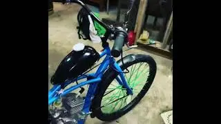 Motorized bike 2 stroke 66cc new bike new engine