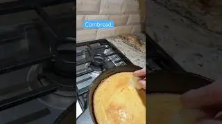 Cornbread. Cooks illustrated style. Love how this comes together slowly. It&rsquo;s worth it. #cornbread