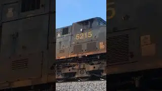 CSX 5215 ES40DC Leads a Manifest train through Tunnel Hill Georgia