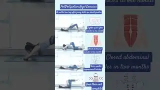 Postpartum #Kegel exercises #Normal delivery #Cesarean section can be done #postpartum recovery