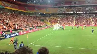 Thomas Broich Winning Goal 2-1 - Elimination Final - Brisbane Roar VS Melbourne Victory