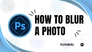 How to blur a photo in photoshop express