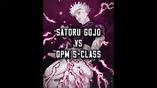 Gojo vs OPM S-Class